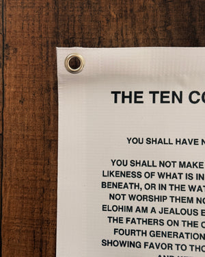 10 Commandments Banner