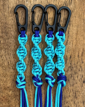 Children’s DNA Paracord Tzitzit | TEAL