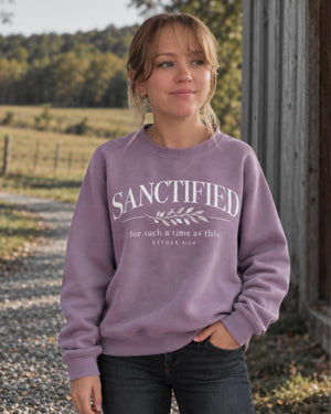 Sanctified Organic Cotton Crewneck Sweatshirt