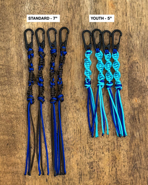 Children’s DNA Paracord Tzitzit | TEAL