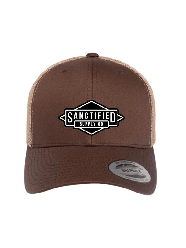 Sanctified Embroidered Patch Shema Hat