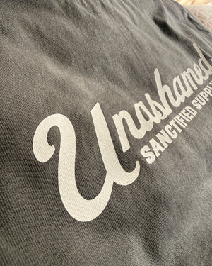 Unashamed Long Sleeve T-Shirt 100% Cotton Heavyweight USA MADE