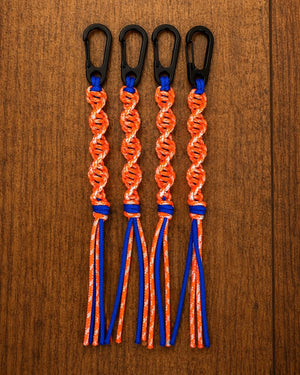 Short DNA Paracord Tzitzit | ORANGE GLOW
