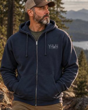 YHWH Premuim Heavyweight  Zip-Up