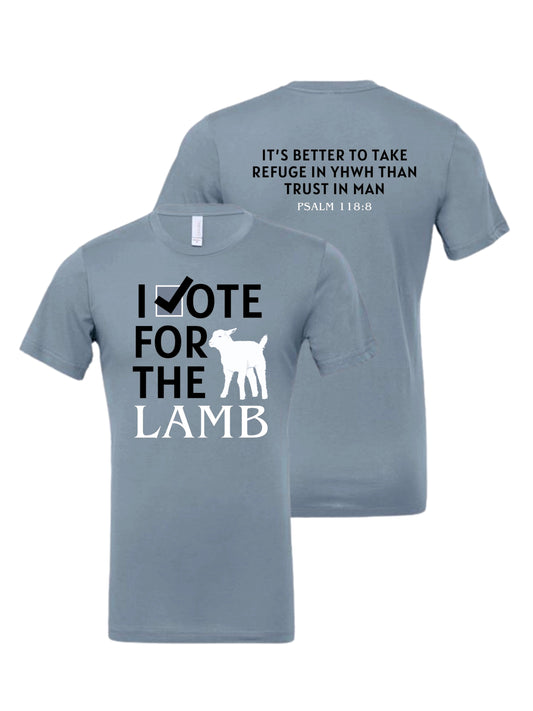 I Vote For The Lamb T-Shirt