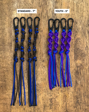 Children’s DNA Paracord Tzitzit | PURPLE