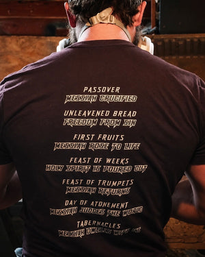 Messiah In The Moedim T-Shirt | Lambs Blood