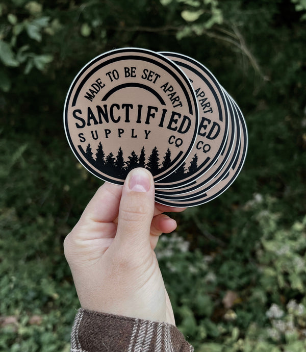 Sanctified Sticker