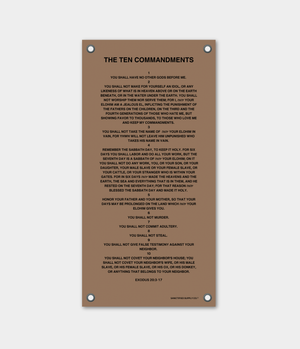 10 Commandments Banner