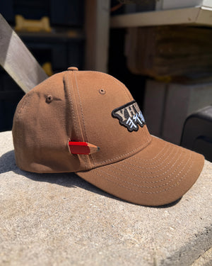 100% Cotton YHWH Hat | Brown